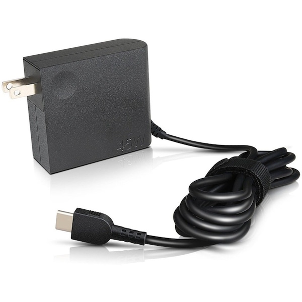 Total Micro Technologies Total Micro USB-C 45W AC Adapter(UL) - 45 W - 5 V DC Output GX20M33579-TM - main